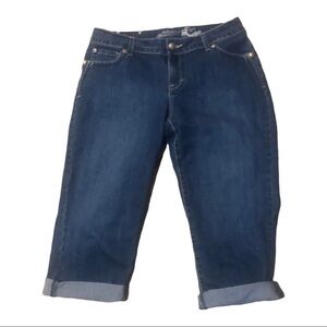 - - StyleCo Denim Blue  Crop Jeans, women’s Size10 P